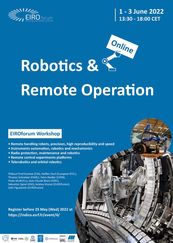 EIROforum Topical Workshop on Robotics and Remote Operation