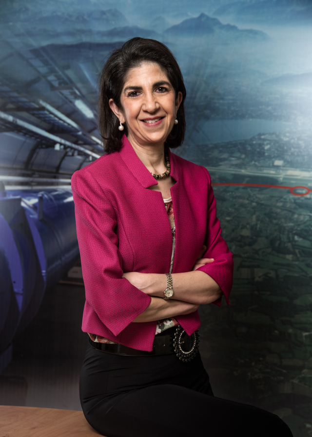 Portrait of Dr. Fabiola Gianotti, CERN’s Director-General