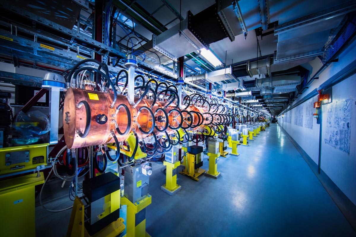 CERN’s newest accelerator, LINAC4, began commissioning in August 2020 as part of the LHC Injectors Upgrade, LIU, project (Image: Andrew Hara/CERN).
