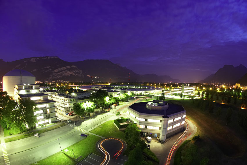 The common ILL-ESRF-EMBL research site in Grenoble.