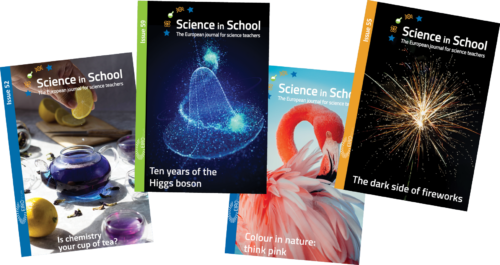 cover images of Science in School