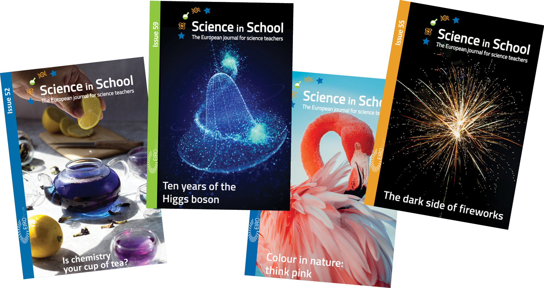cover images of Science in School